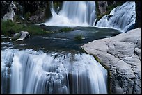 Tiers and pool, Shoshone Falls. Idaho, USA ( color)