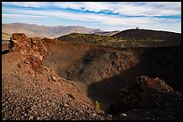 Northmost of Big Craters. Craters of the Moon National Monument and Preserve, Idaho, USA ( color)