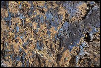 Close-up of Blue Dragon lava flow. Craters of the Moon National Monument and Preserve, Idaho, USA ( color)