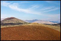 North Laidlaw Butte from Echo Crater. Craters of the Moon National Monument and Preserve, Idaho, USA ( color)