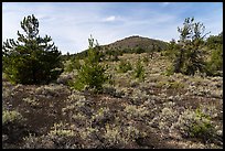 Big Cinder Butte. Craters of the Moon National Monument and Preserve, Idaho, USA ( color)