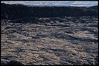 Former lava lake in crater, Pilar Butte. Craters of the Moon National Monument and Preserve, Idaho, USA ( color)