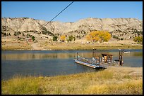 Stafford Ferry. Upper Missouri River Breaks National Monument, Montana, USA ( color)