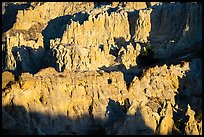 Sandstone spires. Upper Missouri River Breaks National Monument, Montana, USA ( color)