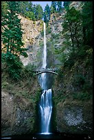 Multnomah Falls. Columbia River Gorge, Oregon, USA