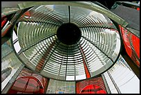 Glass prism, Cap Meares lighthouse. Oregon, USA