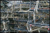 Traps for crabbing. Newport, Oregon, USA (color)