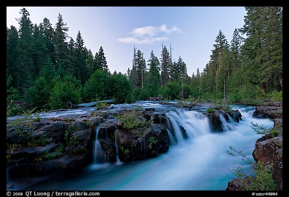 Cascades of the Rogue River. Oregon, USA