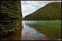 Devils Lake, Deschutes National Forest. Oregon, USA