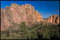 Cliffs called the Phoenix. Smith Rock State Park, Oregon, USA