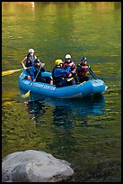 Rafters, McKenzie river. Oregon, USA ( color)