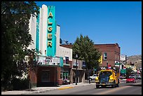 Main Street, Lakeview. Oregon, USA (color)