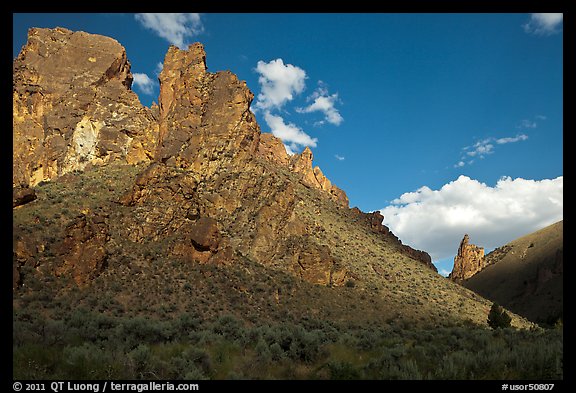 Leslie Gulch landscape. Oregon, USA