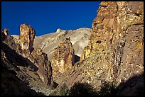 Volcanic rock formations, Leslie Gulch. Oregon, USA