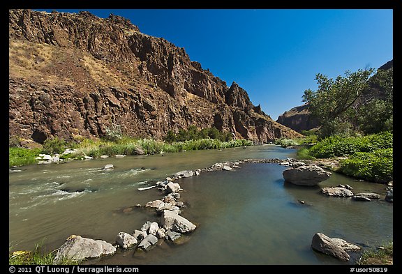 Riverside hot springs. Oregon, USA (color)