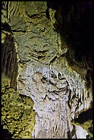Close-up of flowstone, Oregon Caves. Oregon, USA ( color)