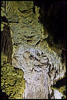 Close-up of flowstone, Oregon Caves. Oregon, USA