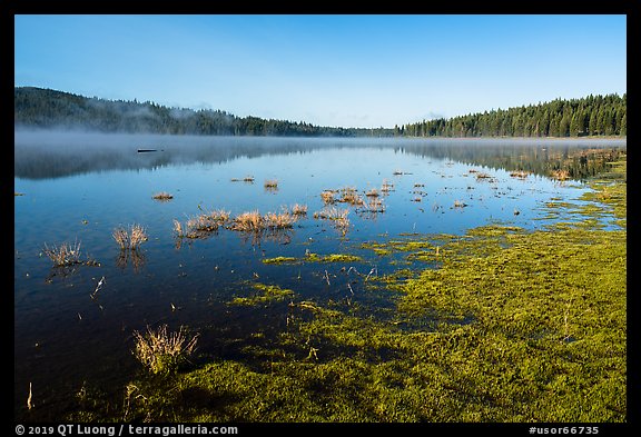 Picture/Photo: Hyatt Lake. Cascade Siskiyou National Monument, Oregon, USA