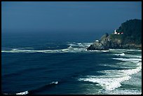 Lighthouse at Haceta Head. Oregon, USA ( color)