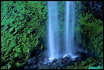 Diaphane water flow, Watson Falls base. Oregon, USA ( color)