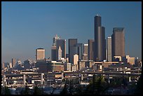 Downtown skyline. Seattle, Washington ( color)