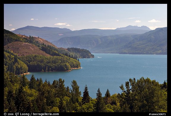 Riffe Lake. Washington (color)