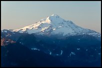 Glacier Peak, early morning. Washington (color)