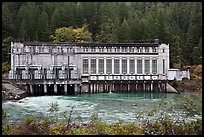 Gorge Powerhouse, Newhalem. Washington (color)