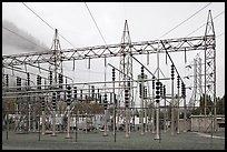 Transmission substation, Newhalem. Washington ( color)