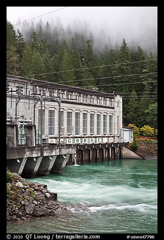 Hydroelectric power plant, Newhalem. Washington