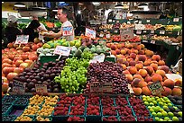 Fruit vending, Pike Place Market. Seattle, Washington ( color)