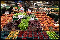 Fruit vending, Pike Place Market. Seattle, Washington