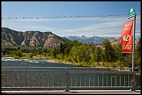 Wenatchee River, Cashmere. Washington (color)