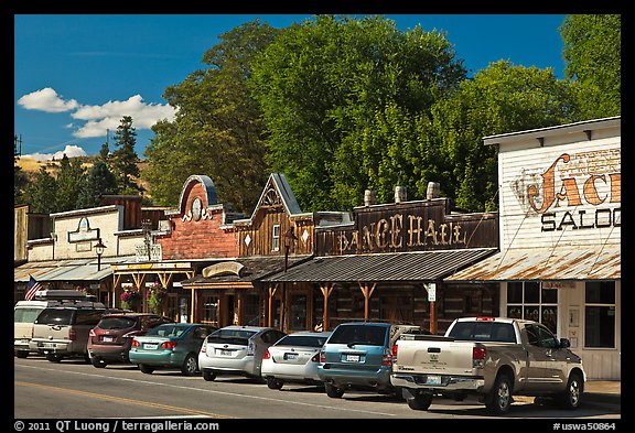 Main Street, Winthrop. Washington