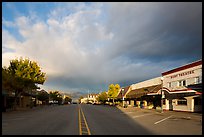 Main Street at sunrise, Chelan. Washington ( color)