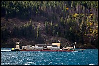 Barge on Lake Chelan. Washington ( color)