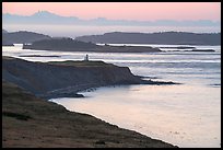 Cattle Point and Lighthouse at dawn, San Juan Island. Washington ( color)