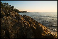 Iceberg Point at sunset, Lopez Island. Washington ( color)