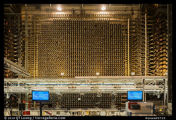 Core of the first large scale nuclear reactor, Hanford Unit, Manhattan Project National Historical Park. Washington (color)