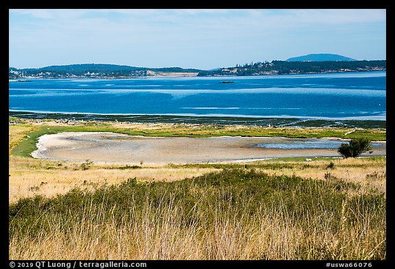 Jackles Lagoon, San Juan Island. Washington (color)