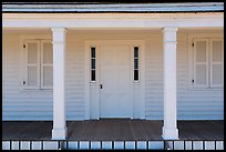 Facace of Officers Quarters, American Camp, San Juan Island National Historical Park. Washington ( color)