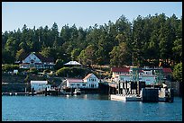 Orcas Ferry terminal, Orcas Island. Washington ( color)