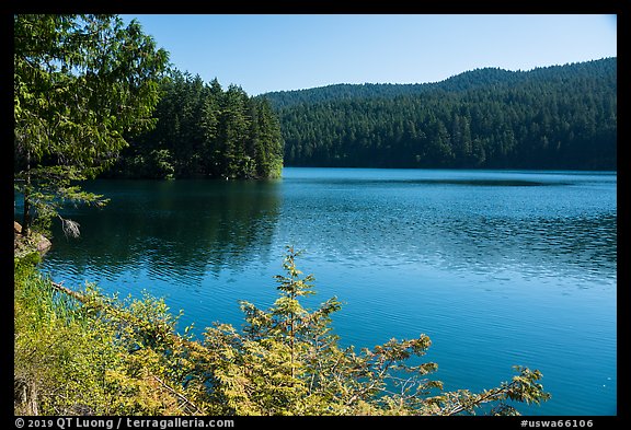 Mountain Lake, Moran State Park. Washington (color)