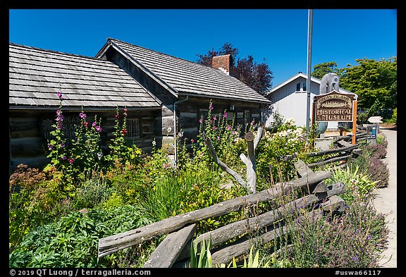 Historical Museum, Eastsound, Orcas Island. Washington (color)