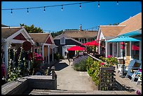 Shops, Eastsound, Orcas Island. Washington ( color)