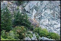 Cliffs, Watmough Bay, San Juan Islands National Monument, Lopez Island. Washington ( color)