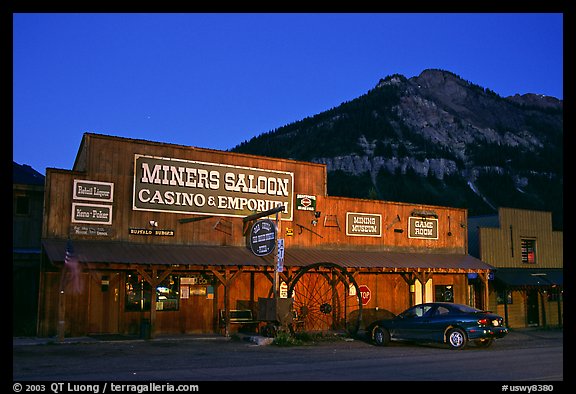 Silver Gate at dawn. Wyoming, USA