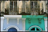 Detail of facade, Ponce. Puerto Rico