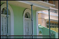 Detail of porch, Ponce. Puerto Rico