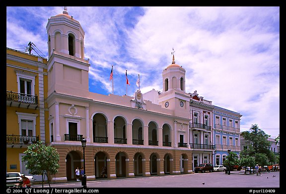 Town Hall. San Juan, Puerto Rico (color)